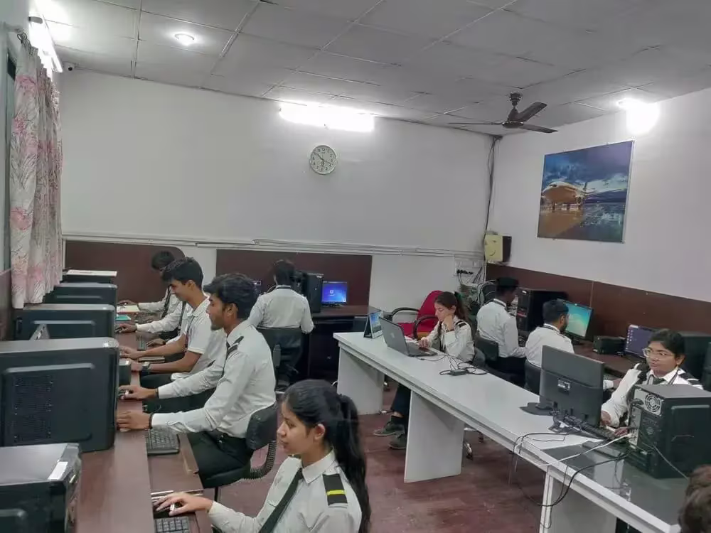 Computer Based Training Laboratory at Indira Institute of Aircraft Engineering Pune
